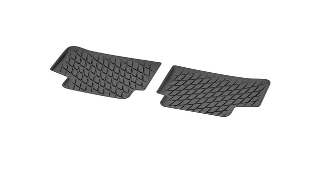 17768044049051 - : Floor Mat Trays, Dynamic Squares, Rear for Mercedes-Benz Image