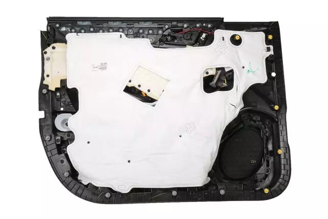 Black Front Passenger Side Door Interior Trim Panel - GM (84676579)