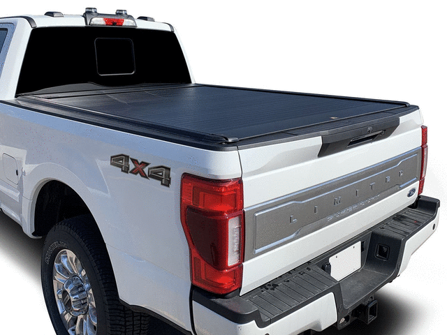 VMC3Z99501C29A - Exterior: Power Retractable Tonneau Cover For 6.75-Ft for Ford: E-350 Super Duty, E-450 Super Duty, F-250 Super Duty, F-350 Super Duty, F-450 Super Duty, F-550 Super Duty Image