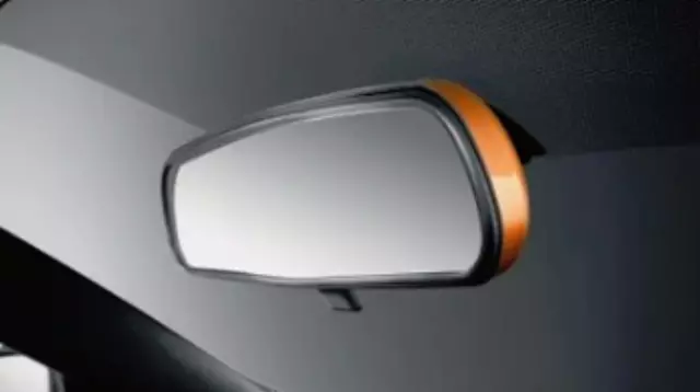 T99G35RL1F - Interior: Rear View Mirror Cover, Color Studio for Nissan: Kicks Image