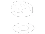 1560180102 - : Filler Cap for Mercedes-Benz Image