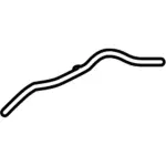 8A8Z74502C52A - Body: Drain Hose for Ford: Flex Image