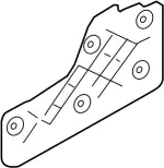 172851ZR1A - : Tank Shield for INFINITI: QX56, QX80 Image