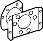 85210JL00A - Body: Stay Bracket for Infiniti Image