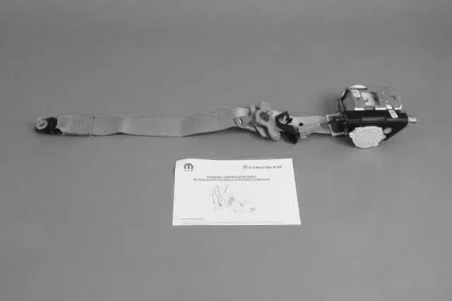 Front Outer Seat Belt - Mopar (ZV68BD1AJ)