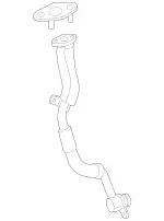 1330900477 - Engine: Oil Return Tube for Mercedes-Benz Image