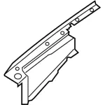 FA1Z5802039A - Body: Closure Panel for Lincoln: MKX Image