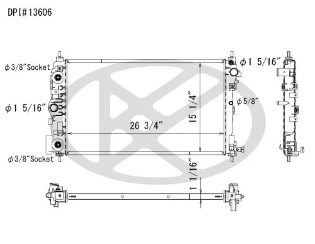 A13606 - : Koyorad Radiator for Koyo Image