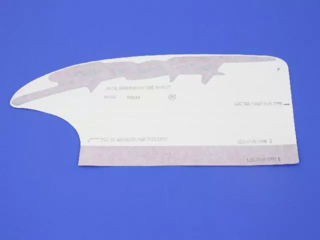 5FW97PRXAA - Body: Decal for Dodge: Ram 1500, Ram 2500, Ram 3500 Image