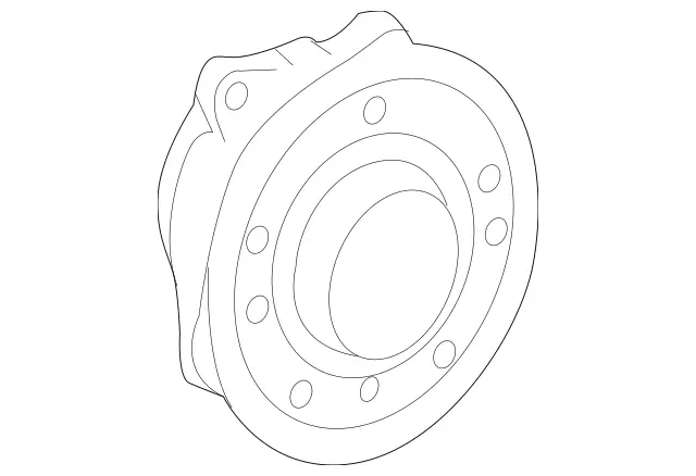 166334020664 - Front Axle: Wheel Bearing for Mercedes-Benz: GL350, GL450, GL550, GL63 AMG, GLE300d, GLE350, GLE400, GLE43 AMG, GLE450 AMG, GLE550e, GLE63 AMG, GLE63 AMG S, GLS350d, GLS450, GLS550, GLS63 AMG, ML250, ML350, ML400, ML550, ML63 AMG Image image