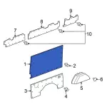 LK4Z6142410B - Body: Upper Panel for Ford Image