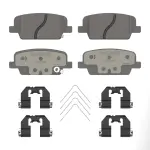 OEX2199 - : OEX Rear Disc Brake Pad Set Premium Semi - Met for WAGNER BRAKE Image