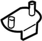 554904W015 - Suspension: Dynamic Damper for INFINITI: QX4 Image