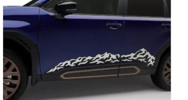 J121SSL000 - Exterior: Exterior Graphics - Side for Subaru Image