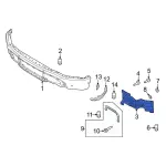 NL3Z17B984A - Body: Mount Plate for Ford: F-150 Lightning Image