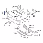 LJ6Z15A246AB - Body: Side Cover for Ford: Escape Image