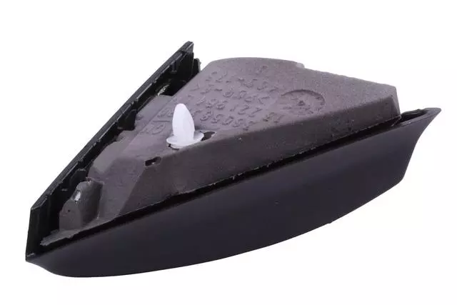 Jet Black Driver Side Front Door Rear View Mirror Filler - GM (13280220)