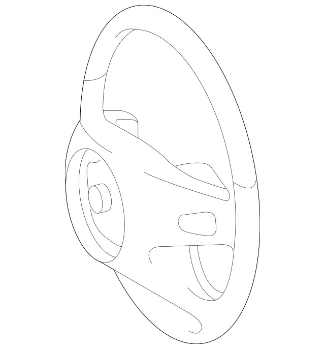 16446051039E37 - Steering: Steering Wheel for Mercedes-Benz Image