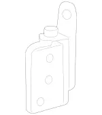 2117301137 - Rear Doors: Hinge for Mercedes-Benz: E320, E500, E55 AMG Image