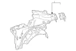 2386307101 - Body: Inner Panel Assembly for Mercedes-Benz Image