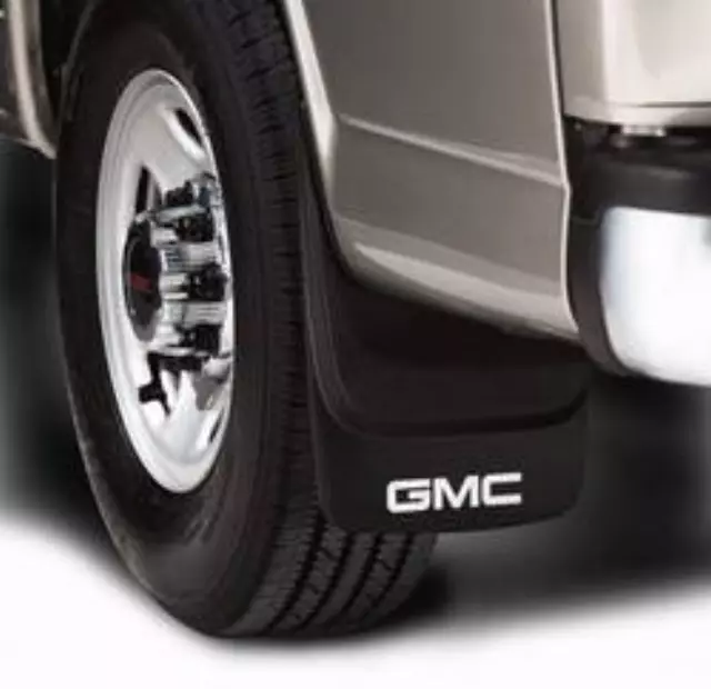 12496340 - : Front Molded Splash Guards in Black for Chevrolet: Express 1500, Express 2500, Express 3500, Express 4500 | GMC: Savana 1500, Savana 2500, Savana 3500, Savana 4500 Image