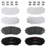TXC1258 - : TRW PREMIUM BRAKING - CERAMIC BRAKE PAD SET - TXC1258 for TRW Image