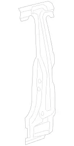 2056301700 - Body: Lock Pillar for Mercedes-Benz Image