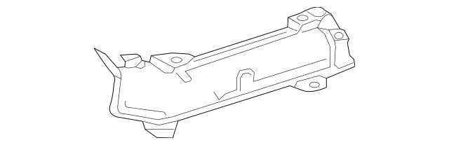 2056820671 - Exhaust System: Shielding for Mercedes-Benz: AMG GT 43, AMG GT 53, AMG GT 63, AMG GT 63 S, AMG GT 63 S E Performance, C350e, C400, C43 AMG, C450 AMG, C63 AMG, C63 AMG S, CLS450, CLS53 AMG, E300, E350, E400, E43 AMG, E450, E53 AMG, E63 AMG S Image image
