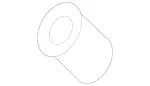 1689971381 - : Emblem Grommet for Mercedes-Benz Image