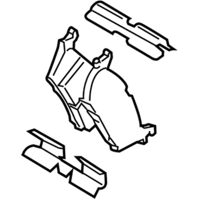 KL3Z2200C - : Brake Pad Rear for Ford Image