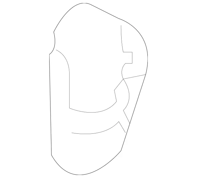 23069400409117 - Body: Handle for Mercedes-Benz Image