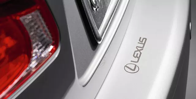 Rear Bumper Applique - Clear - Lexus (PT747-53100)