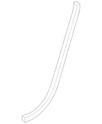 17169703519G44 - : Edge Guard                               for Mercedes-Benz: SLK 280, SLK 300, SLK 350, SLK 55 AMG&amp;reg; Image