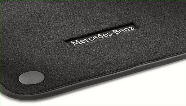 Velour Floor Mats Classic, Set, 4-Piece - Mercedes-Benz (213-680-35-05-64-9J74)