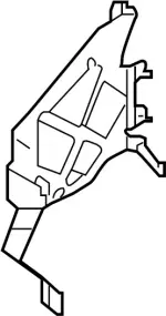 237141NA0A - : ECM Bracket for INFINITI: G25, G35, G37, Q40, Q60 Image