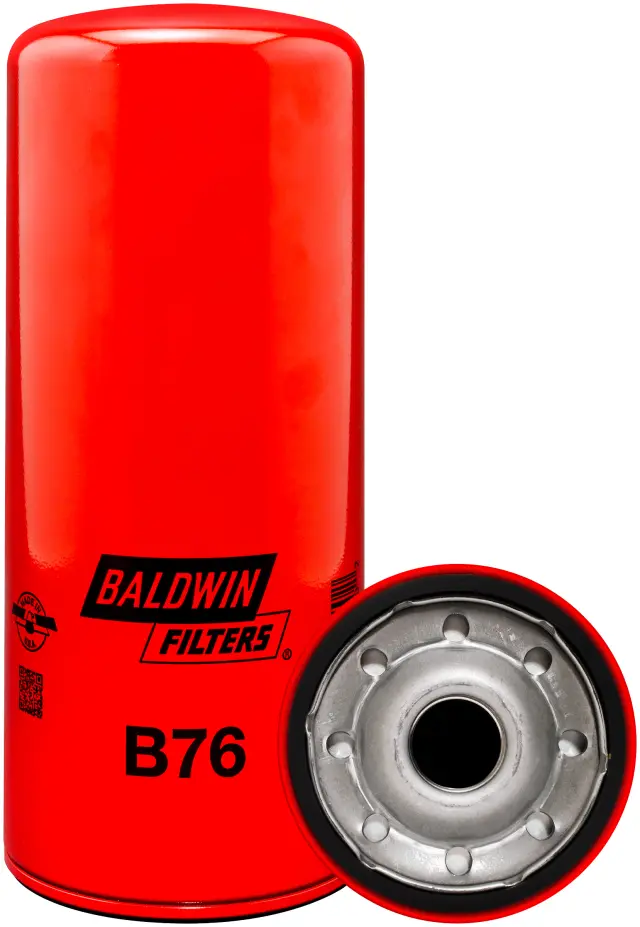 B76 - : Full-Flow Lube Spin-on for Baldwin Image