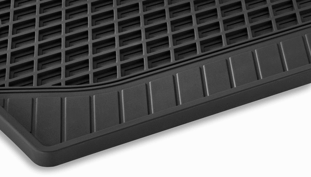 21368002069G33 - : 2018-2019 Mercedes-Benz - All-Season Floor Mats Classic, Rear, 2-Piece for Mercedes-Benz: CLS450, CLS53 AMG, E300, E400, E43 AMG, E63 AMG S Image