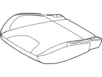 CM5Z5862901NA - Body: Seat Cover for Ford: Focus Image