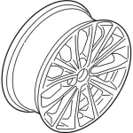 C1BZ1007E - Suspension: Wheel, Alloy for Ford: Fiesta Image