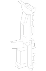 1765050730 - : Air Ducting For Radiator for Mercedes-Benz: GLA250 Image