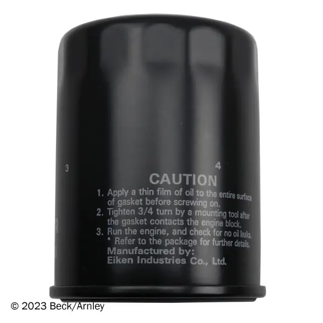 418183 - : OIL FILTER for Beck Arnley Image