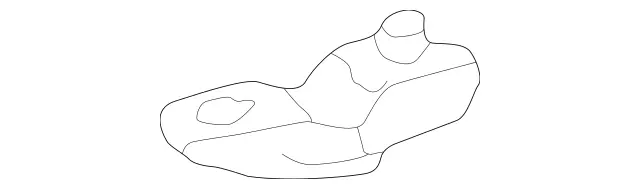 203912004164 - Driver Seat: Mounting Bracket for Mercedes-Benz Image