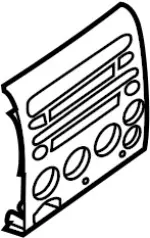 68260ZC40A - : Lid Cluster for Infiniti Image