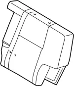 886701W305 - Body: Seat Back Cover for Infiniti Image