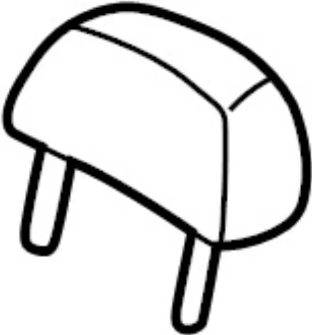 864002W805 - Body: Headrest for INFINITI: QX4 Image