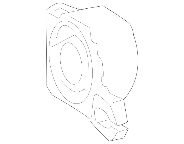 1663300243 - Front Axle: Bearing Bracket for Mercedes-Benz: GL350, GL450, GL550, GL63 AMG, GLE300d, GLE350, GLE400, GLE43 AMG, GLE450 AMG, GLE550e, GLE63 AMG, GLE63 AMG S, GLS350d, GLS450, GLS550, GLS63 AMG, ML250, ML350, ML400, ML550, ML63 AMG Image image