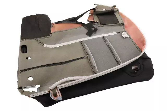 Jet Black Rear Driver Side Seat Back Cover - GM (22872981)