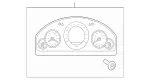 212900722980 - Body: Inst Cluster for Mercedes-Benz Image