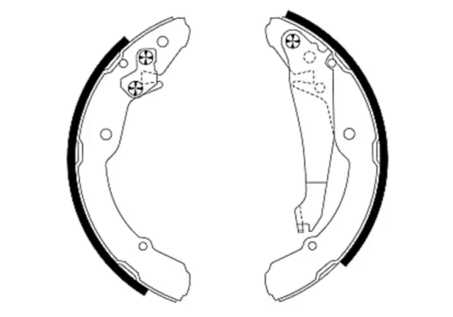 355001691 - : Drum Brake Shoe for Hella Pagid Image