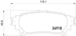 355015371 - : Disc Brake Pad Set for Hella Pagid Image